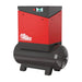 Red and black AirWave Eco Speed 300L Air compressor with 'Air Wave' branding on a white background, front angle view
