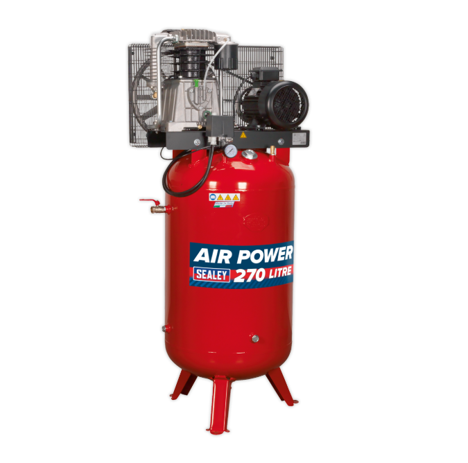 Sealey Vertical Belt Drive Air Compressor