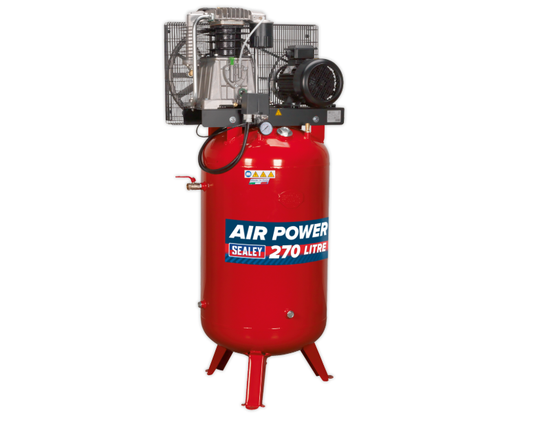 Sealey Vertical Belt Drive Air Compressor