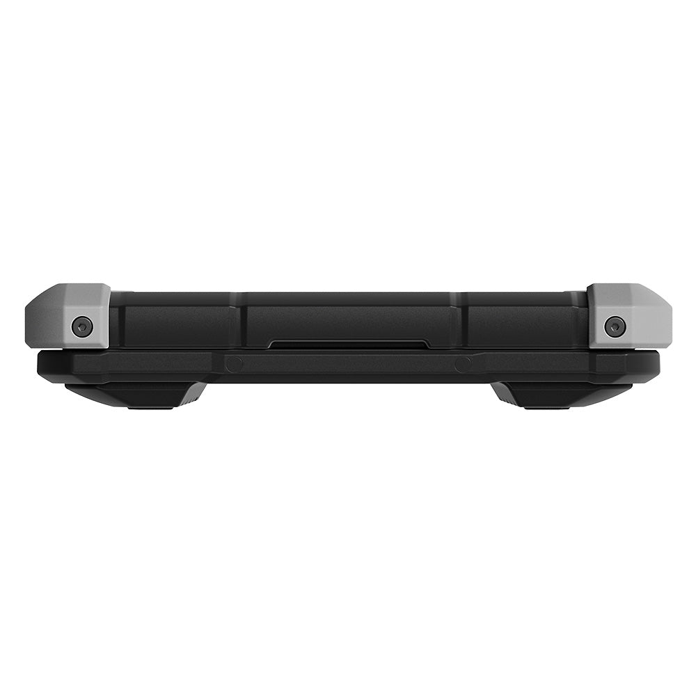 TOPDON Phoenix Lite 3 bottom edge showing stand in closed position with grey corner mounts on white background