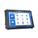 TOPDON Phoenix XLink left side angle view showing ADAS, scan and AutoScan menu options on home screen on a white background