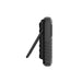 TOPDON Phoenix XLink right edge view showing rubber grip texture and reinforced corner protection on a white background and stand on a open position.